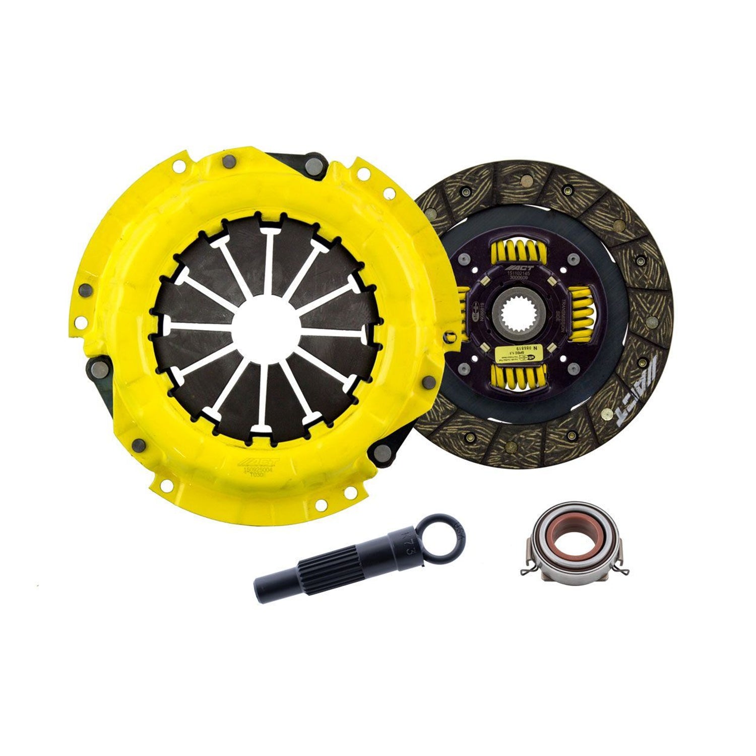 Heavy Duty Performance Street Sprung Clutch Kit <br> 85-91 Toyota Corolla Celica MR2 90-91 Geo Prizm