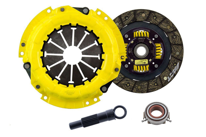 Heavy Duty Performance Street Sprung Clutch Kit <br> 85-91 Toyota Corolla Celica MR2 90-91 Geo Prizm