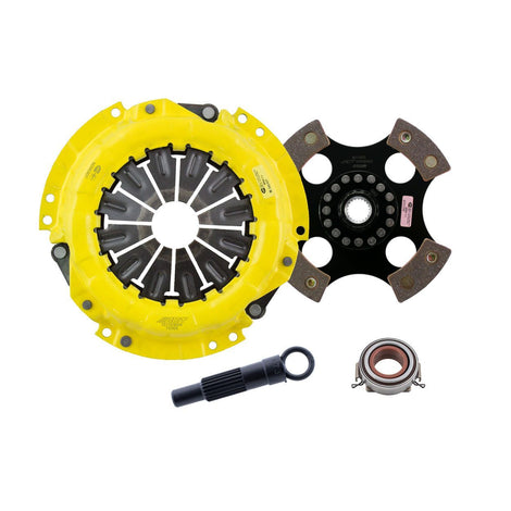 Sport Race Rigid 4 Pad Clutch Kit <br> 85-91 Toyota Corolla Celica MR2 90-91 Geo Prizm