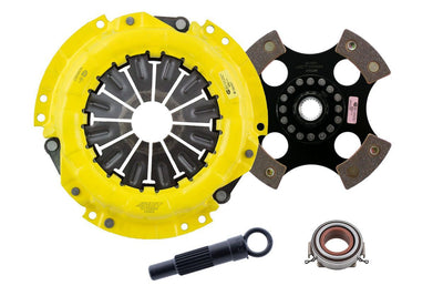 Sport Race Rigid 4 Pad Clutch Kit <br> 85-91 Toyota Corolla Celica MR2 90-91 Geo Prizm