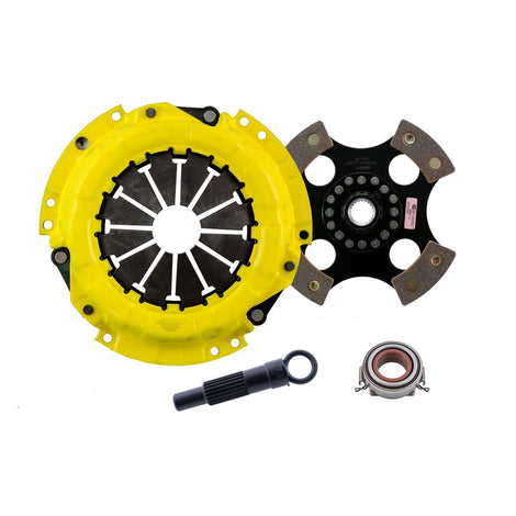 Extreme Race Rigid 4 Pad Clutch Kit <br> 85-91 Toyota Corolla Celica MR2 90-91 Geo Prizm