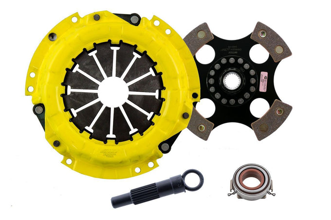 Extreme Race Rigid 4 Pad Clutch Kit <br> 85-91 Toyota Corolla Celica MR2 90-91 Geo Prizm