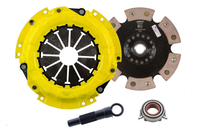 Extreme Race Rigid 6 Pad Clutch Kit <br> 85-91 Toyota Corolla Celica MR2 90-91 Geo Prizm