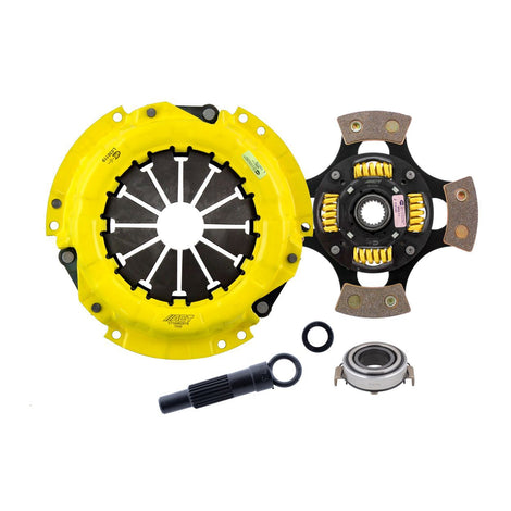 Heavy Duty Race Sprung 4 Pad Clutch Kit <br> 91-13 Toyota Corolla Matrix Vibe Celica Geo Prizm