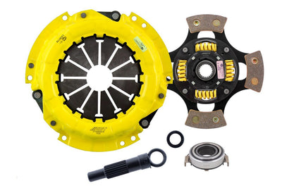 Heavy Duty Race Sprung 4 Pad Clutch Kit <br> 91-13 Toyota Corolla Matrix Vibe Celica Geo Prizm