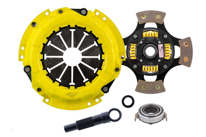 Sport Race Sprung 4 Pad Clutch Kit <br> 91-13 Toyota Corolla Matrix Vibe Celica Geo Prizm