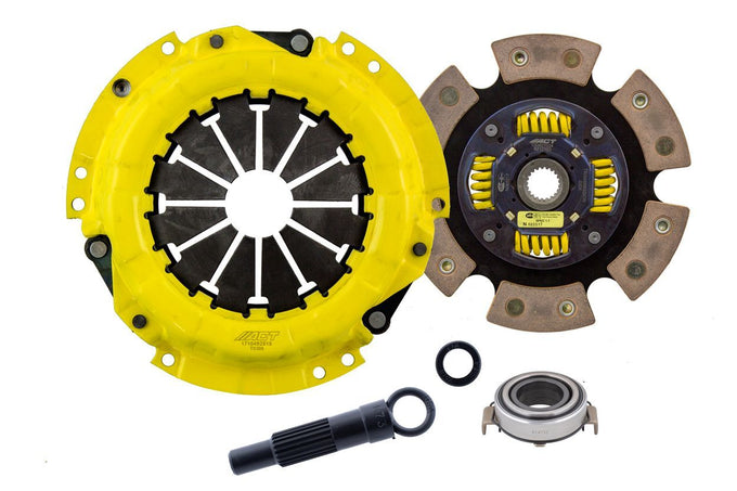 Sport Race Sprung 6 Pad Clutch Kit <br> 91-13 Toyota Corolla Matrix Vibe Celica Geo Prizm