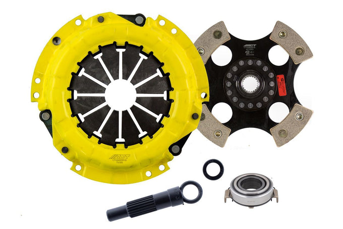 Sport Race Rigid 4 Pad Clutch Kit <br> 91-13 Toyota Corolla Matrix Vibe Celica Geo Prizm
