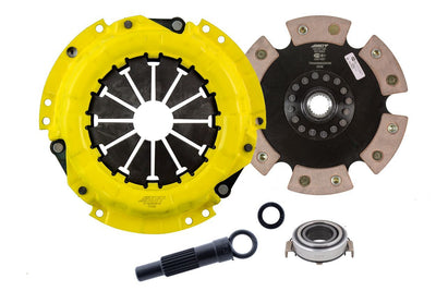 Sport Race Rigid 6 Pad Clutch Kit <br> 91-13 Toyota Corolla Matrix Vibe Celica Geo Prizm
