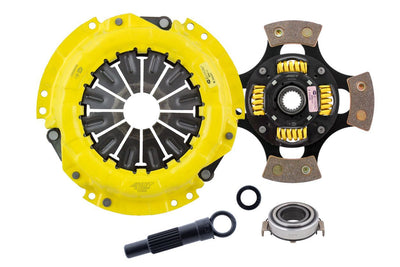Extreme Race Sprung 4 Pad Clutch Kit <br> 91-13 Toyota Corolla Matrix Vibe Celica Geo Prizm