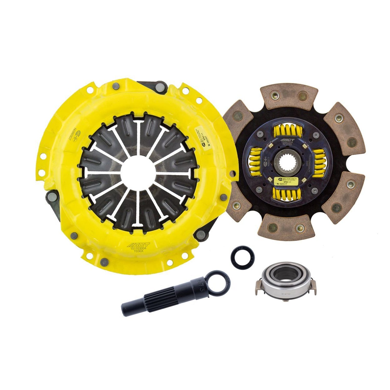 Extreme Race Sprung 6 Pad Clutch Kit <br> 91-13 Toyota Corolla Matrix Vibe Celica Geo Prizm
