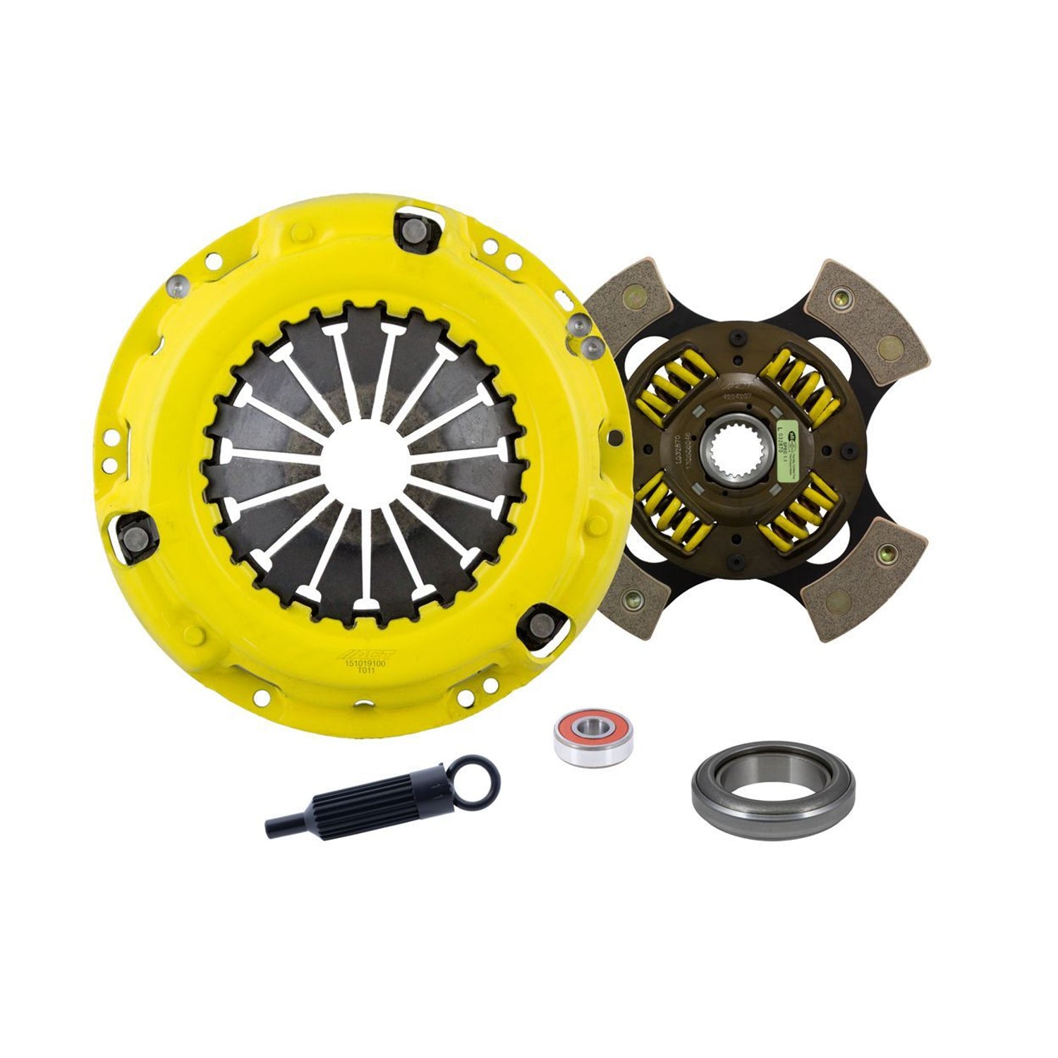 Heavy Duty Race Sprung 4 Pad Clutch Kit <br> 70-77 Toyota Corona Crown Pickup Mark II Celica
