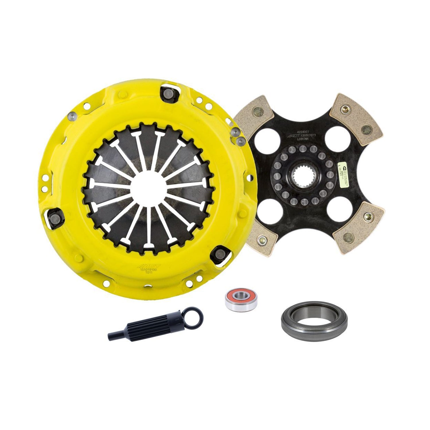 Heavy Duty Race Rigid 4 Pad Clutch Kit <br> 70-77 Toyota Corona Crown Pickup Mark II Celica