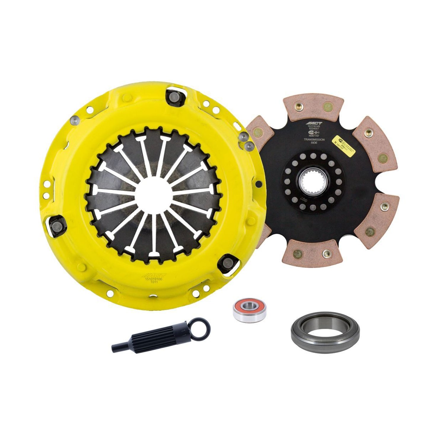 Heavy Duty Race Rigid 6 Pad Clutch Kit <br> 70-77 Toyota Corona Crown Pickup Mark II Celica