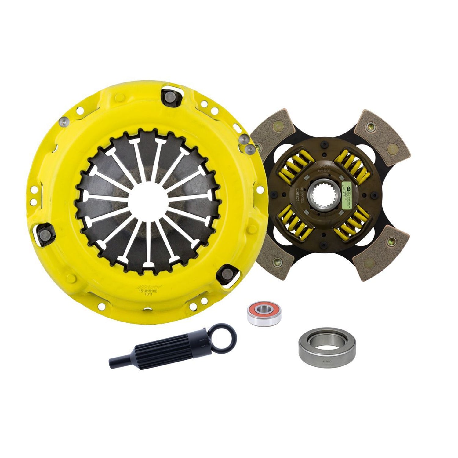 Heavy Duty Race Sprung 4 Pad Clutch Kit <br> 77-88 Toyota Corona Pickup Celica Van 4Runner