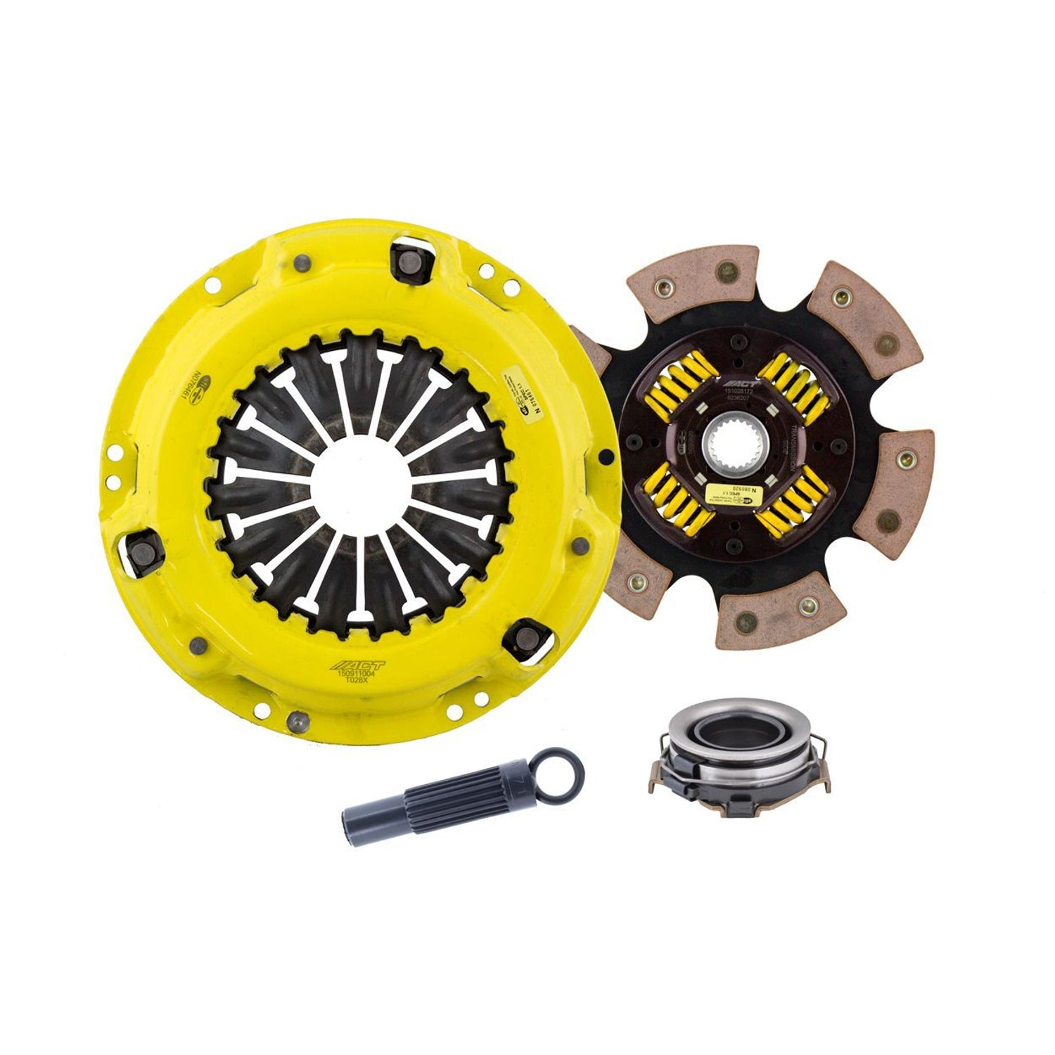 Extreme Race Sprung 6 Pad Clutch Kit <br> 88-06 Toyota Camry Solara Scion tC