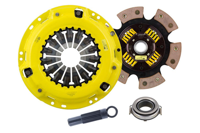 Heavy Duty Race Sprung 6 Pad Clutch Kit <br> 09-13 Toyota Corolla Matrix 06-15 Scion tC xB
