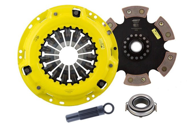Heavy Duty Race Rigid 6 Pad Clutch Kit <br> 09-13 Toyota Corolla Matrix 06-15 Scion tC xB