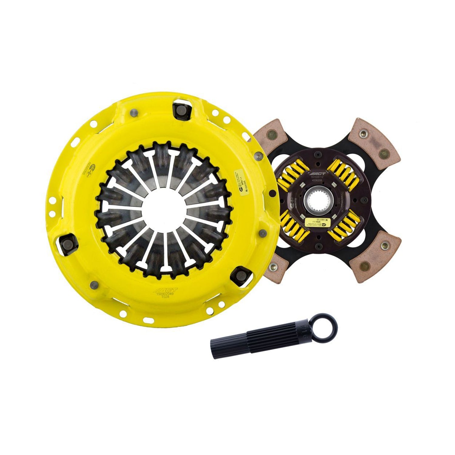 Heavy Duty Race Sprung 4 Pad Clutch Kit <br> 10-16 Toyota Camry Scion tC