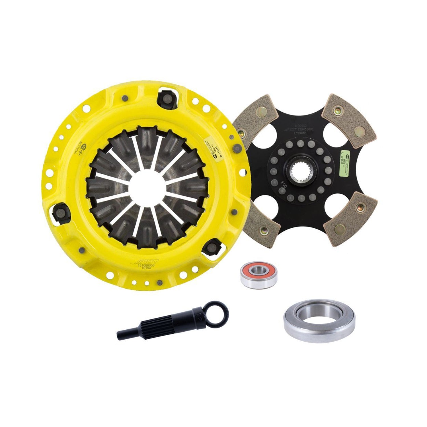 Extreme Race Rigid 4 Pad Clutch Kit <br> 1969-1970 Toyota Corona