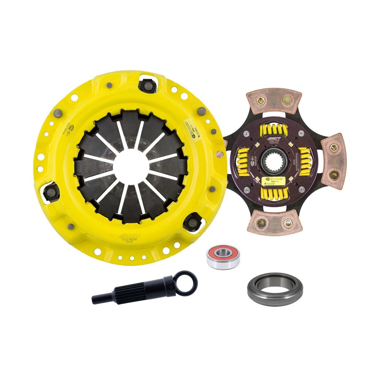 Heavy Duty Race Sprung 4 Pad Clutch Kit <br> 1971 Toyota Corona