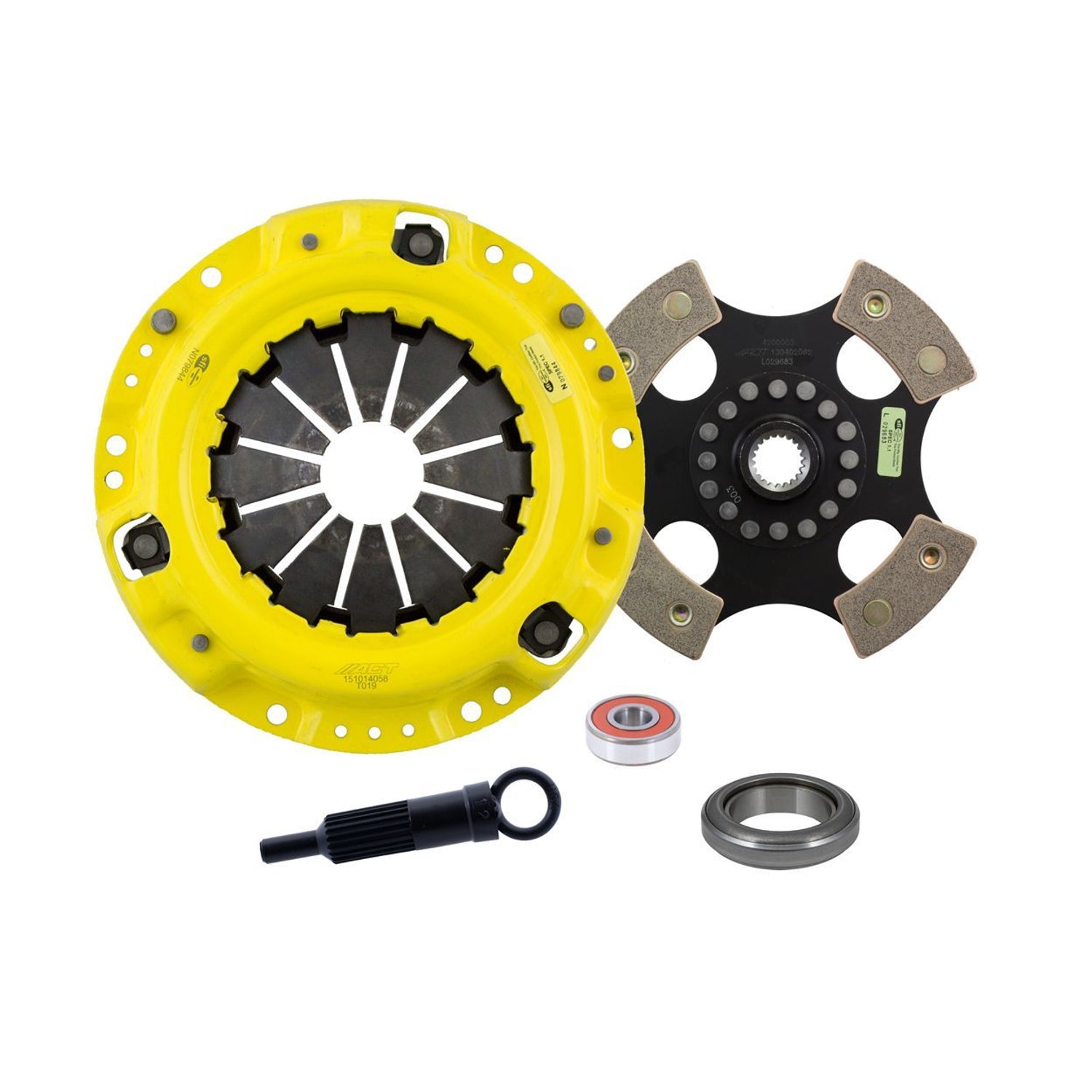 Heavy Duty Race Rigid 4 Pad Clutch Kit <br> 1971 Toyota Corona