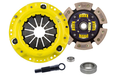 Heavy Duty Race Sprung 6 Pad Clutch Kit <br> 1980-1981,1985-1987 Toyota Corolla