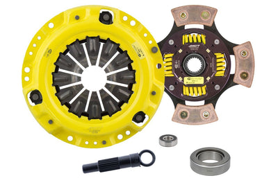 Extreme Race Sprung 4 Pad Clutch Kit <br> 1980-1981,1985-1987 Toyota Corolla