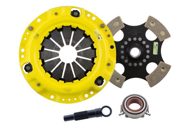 Heavy Duty Race Rigid 4 Pad Clutch Kit <br> 86-91 Toyota Corolla Tercel Chevy Nova Geo Prizm