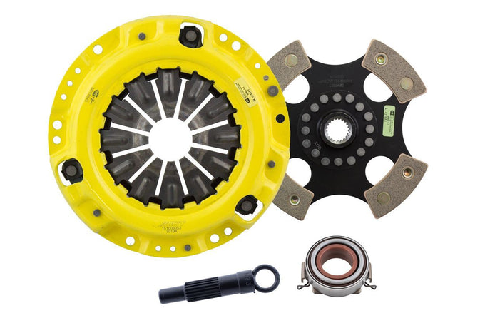 Extreme Race Rigid 4 Pad Clutch Kit <br> 86-91 Toyota Corolla Tercel Chevy Nova Geo Prizm