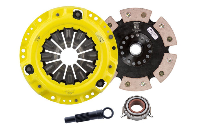 Extreme Race Rigid 6 Pad Clutch Kit <br> 86-91 Toyota Corolla Tercel Chevy Nova Geo Prizm