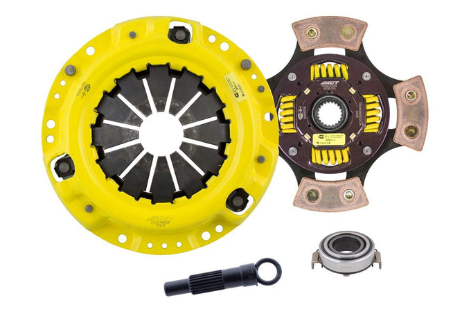 Heavy Duty Race Sprung 4 Pad Clutch Kit <br> 1991-1992 Toyota Corolla