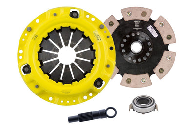 Heavy Duty Race Rigid 6 Pad Clutch Kit <br> 1991-1992 Toyota Corolla