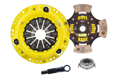 Extreme Race Sprung 4 Pad Clutch Kit <br> 1991-1992 Toyota Corolla