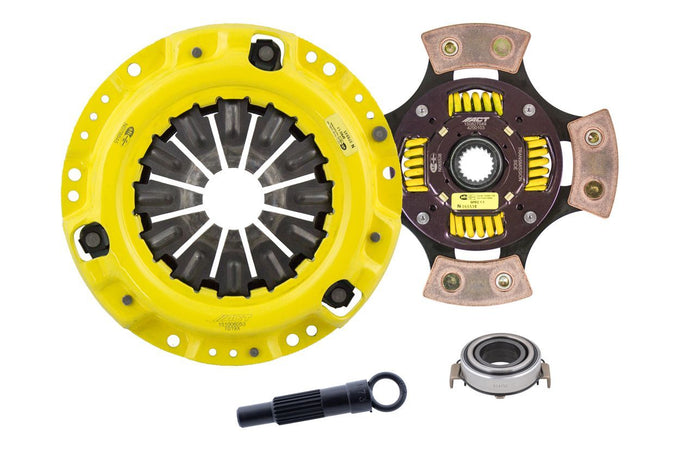 Extreme Race Sprung 4 Pad Clutch Kit <br> 1991-1992 Toyota Corolla