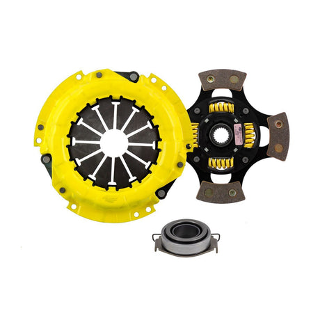 Heavy Duty Race Sprung 4 Pad Clutch Kit <br> 00-14 Toyota Echo Yaris 04-16 Scion xA xB