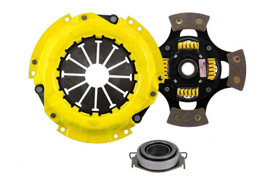 Heavy Duty Race Sprung 4 Pad Clutch Kit <br> 00-14 Toyota Echo Yaris 04-16 Scion xA xB