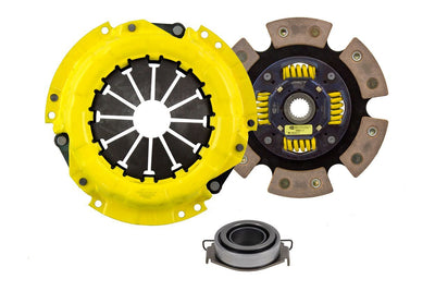 Heavy Duty Race Sprung 6 Pad Clutch Kit <br> 00-14 Toyota Echo Yaris 04-16 Scion xA xB