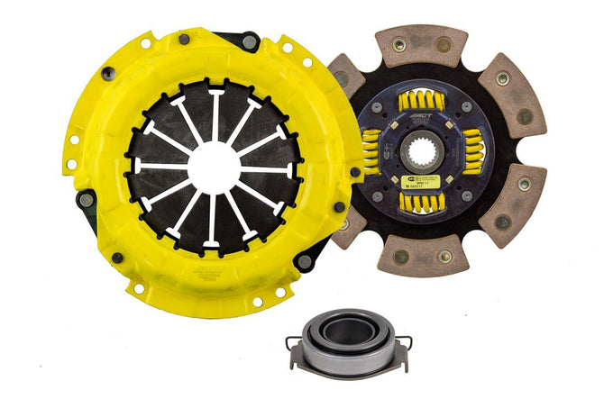 Sport Race Sprung 6 Pad Clutch Kit <br> 00-14 Toyota Echo Yaris 04-16 Scion xA xB