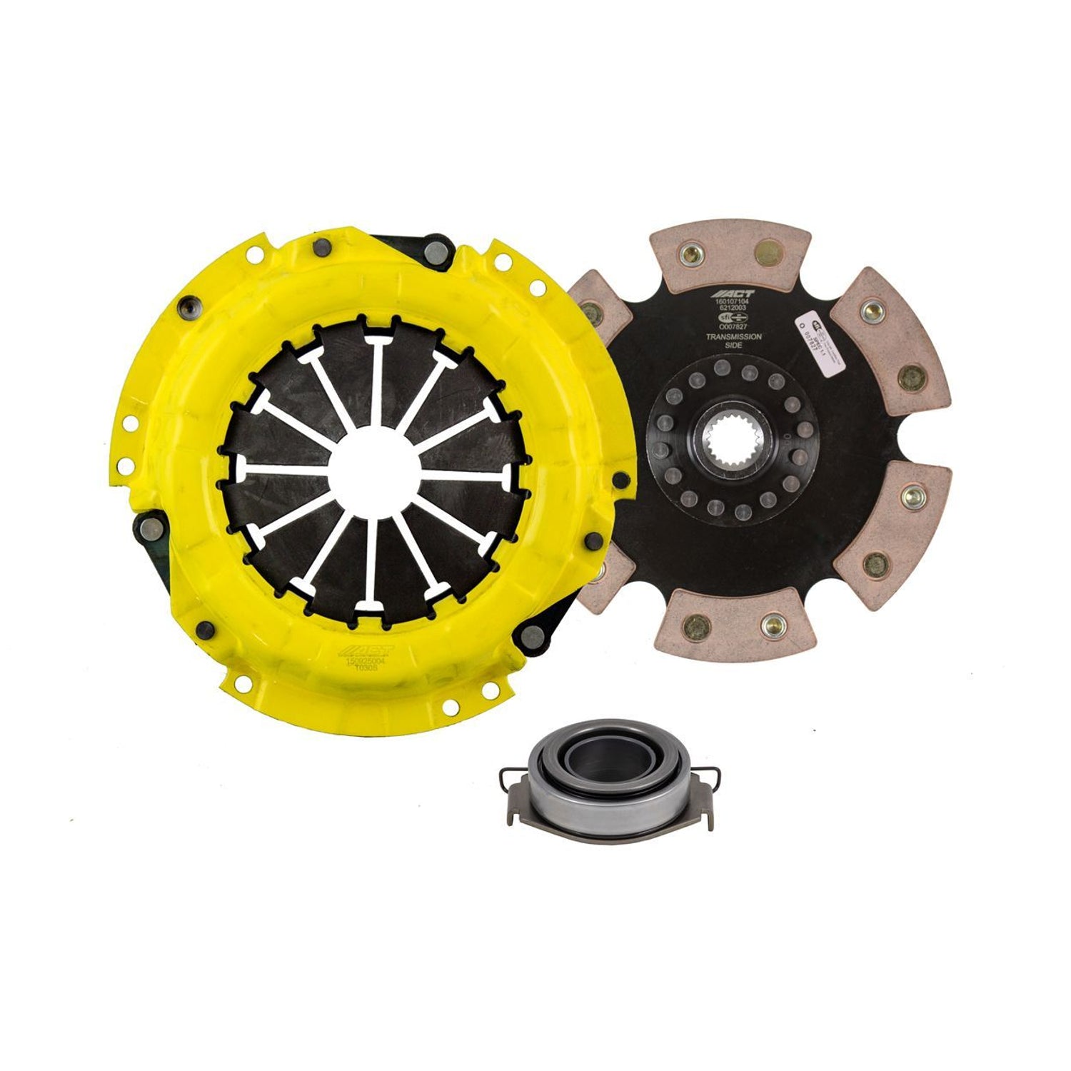 Sport Race Rigid 6 Pad Clutch Kit <br> 00-14 Toyota Echo Yaris 04-16 Scion xA xB