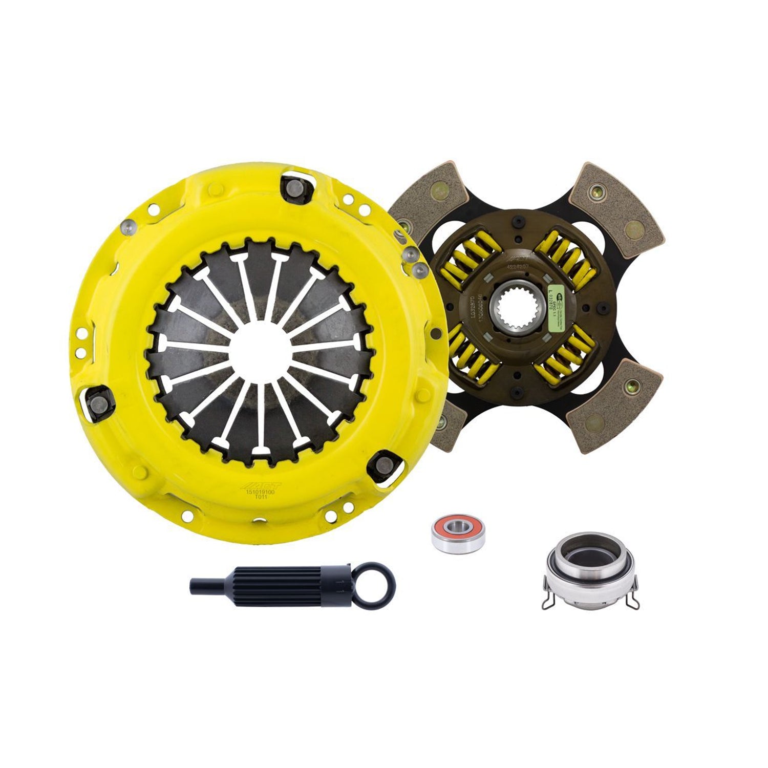 Heavy Duty Race Sprung 4 Pad Clutch Kit <br> 1989 Toyota Van
