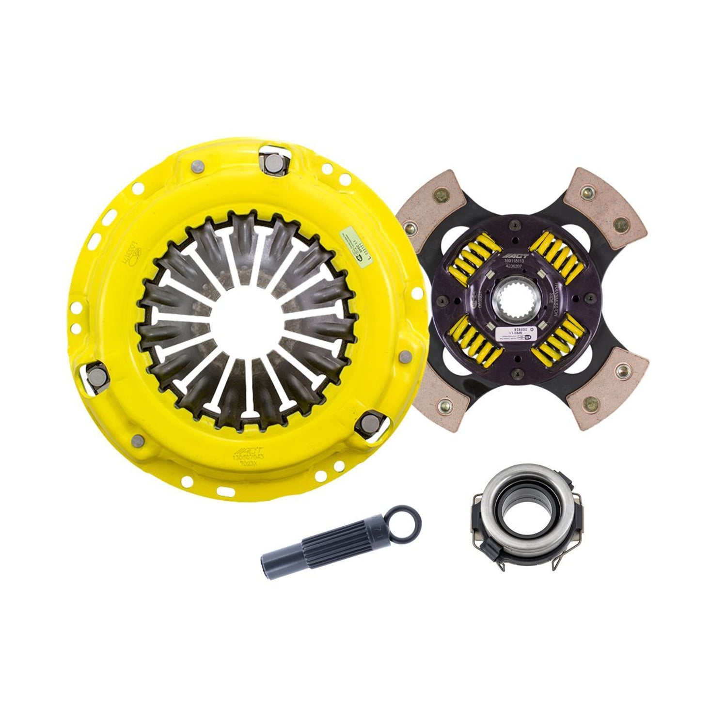 Extreme Race Sprung 4 Pad Clutch Kit <br> 88-00 Toyota RAV4 Camry Celica 90-91 Lexus ES250