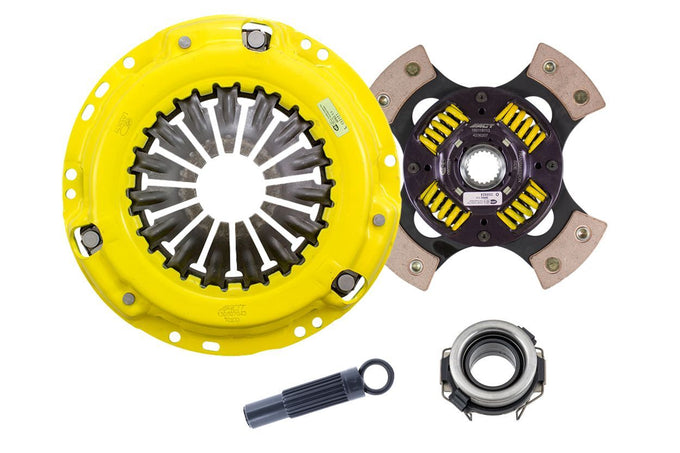Extreme Race Sprung 4 Pad Clutch Kit <br> 88-00 Toyota RAV4 Camry Celica 90-91 Lexus ES250