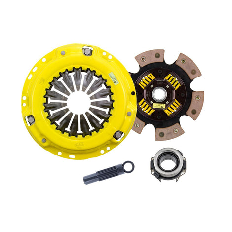 Extreme Race Sprung 6 Pad Clutch Kit <br> 88-00 Toyota RAV4 Camry Celica 90-91 Lexus ES250