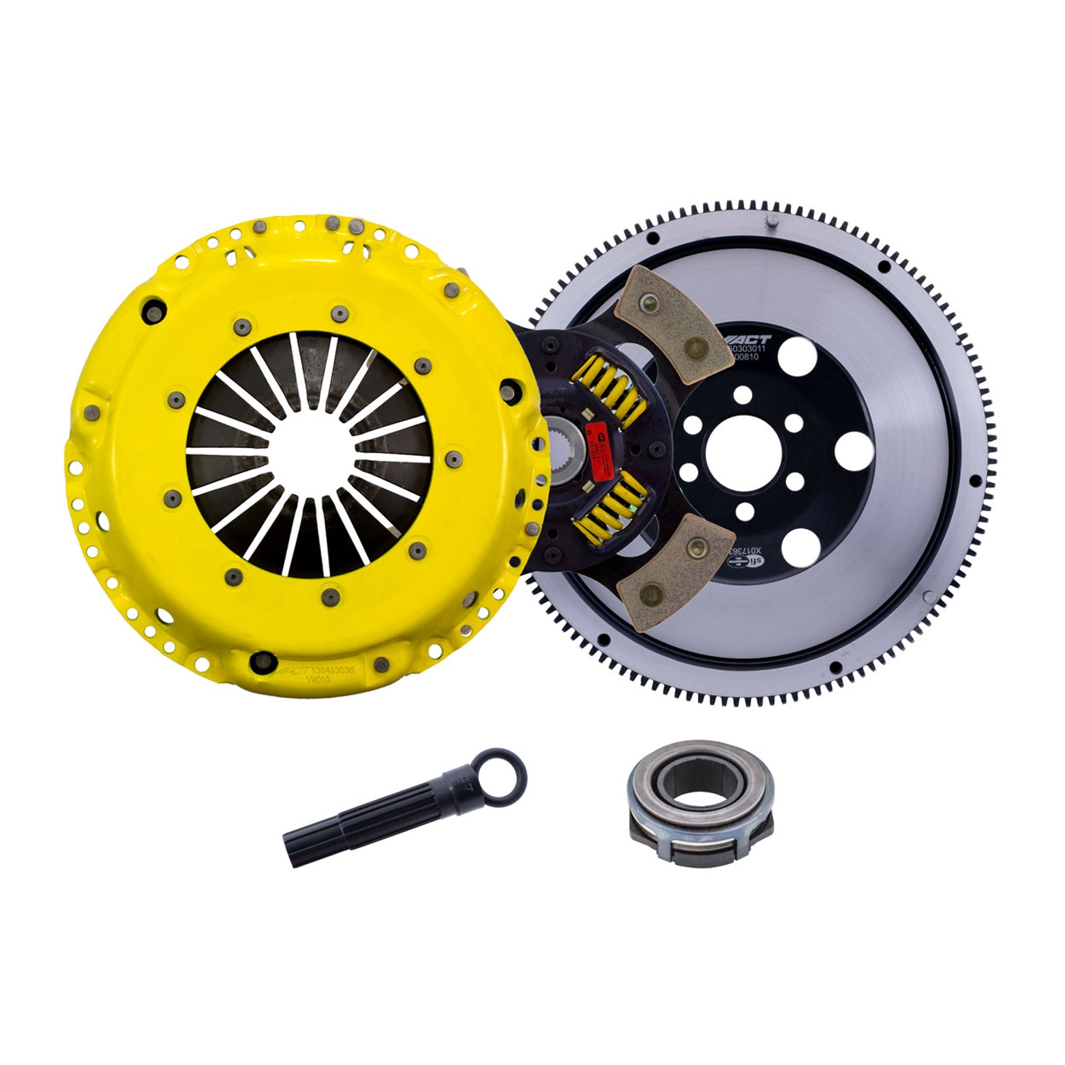 Heavy Duty Race Sprung 4 Pad Clutch Kit <br> 98-06 Volkswagen Beetle Golf Jetta