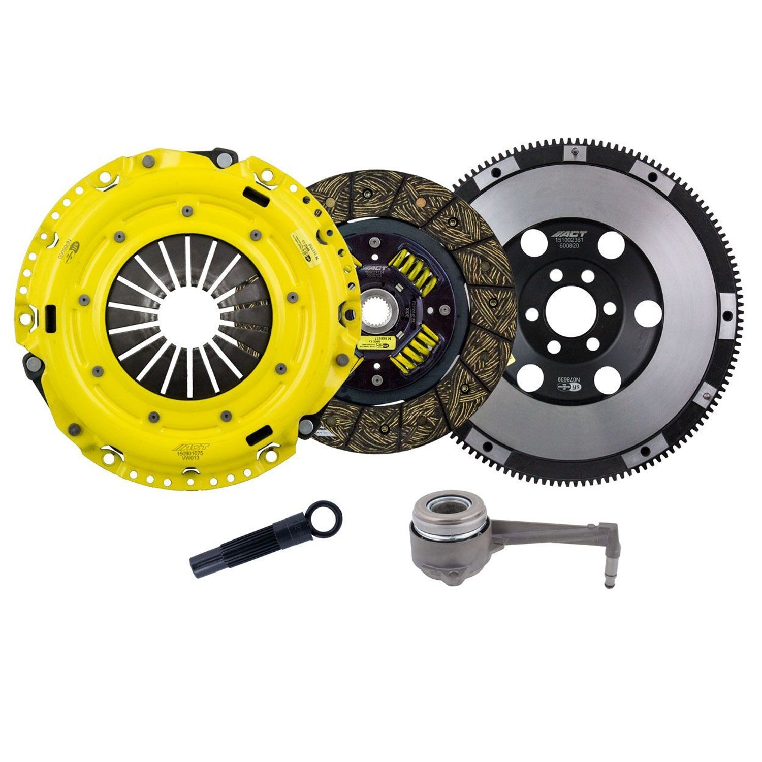 Heavy Duty Performance Street Sprung Clutch Kit <br> 02-06 VW Beetle Golf Jetta Audi TT Quattro