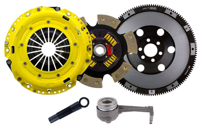 Heavy Duty Race Sprung 6 Pad Clutch Kit <br> 06-13 VW Jetta Passat GTI Golf R Eos