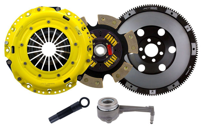 Heavy Duty Race Sprung 6 Pad Clutch Kit <br> 06-13 VW Jetta Passat GTI Golf R Eos
