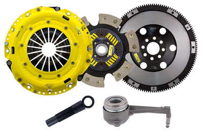 Heavy Duty Race Sprung 6 Pad Clutch Kit <br> 08-16 VW Jetta Beetle Eos GTI Passat CC Audi A3