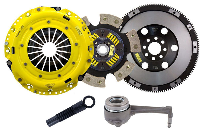 Heavy Duty Race Sprung 6 Pad Clutch Kit <br> 08-16 VW Jetta Beetle Eos GTI Passat CC Audi A3